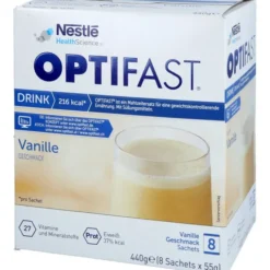 OPTIFAST home Drink Vanille Pulver 8X55 g