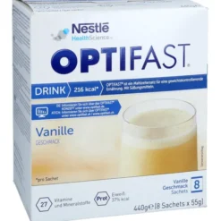 OPTIFAST home Drink Vanille Pulver 8X55 g