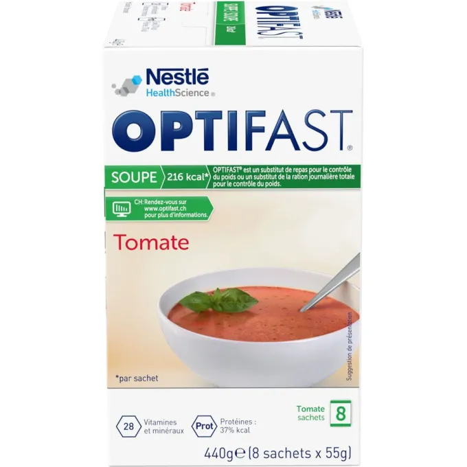 OPTIFAST home Suppe Tomate Pulver 8X55 g
