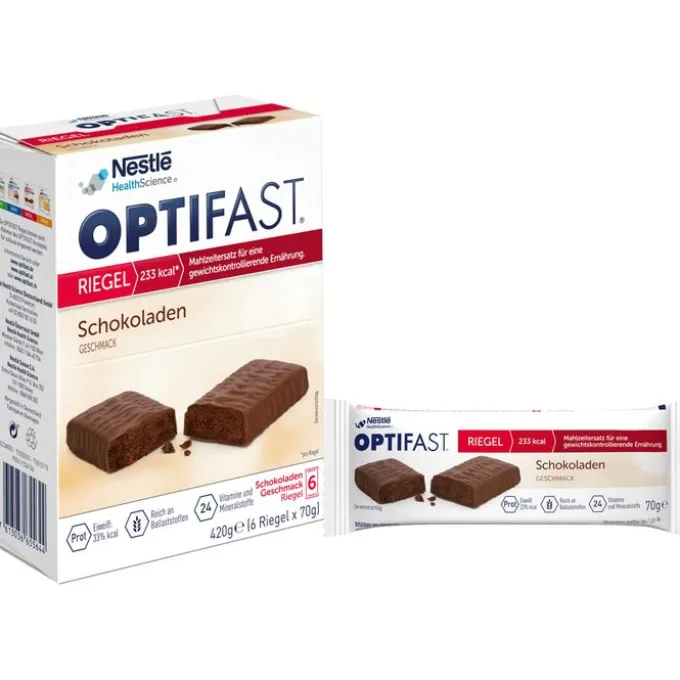 OPTIFAST Riegel Schokolade 6X70 g