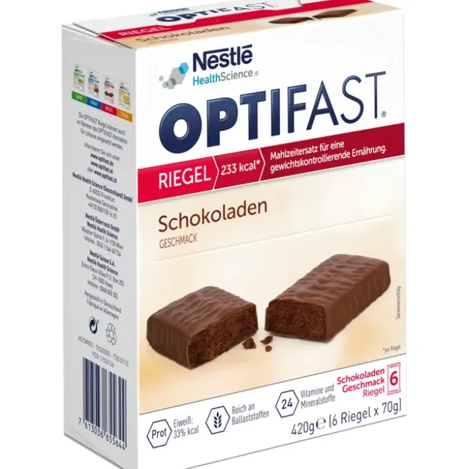 OPTIFAST Riegel Schokolade 6X70 g