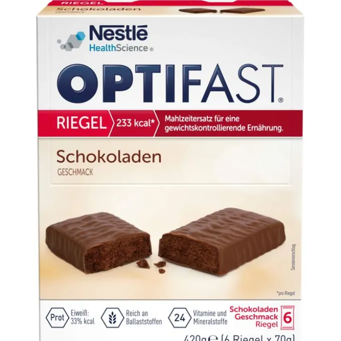 OPTIFAST Riegel Schokolade 6X70 g