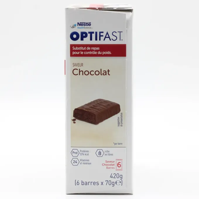 OPTIFAST Riegel Schokolade 6X70 g