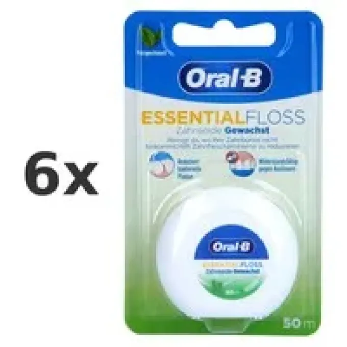 Oral b Zahnseide Gewachst Mint 50 m 1 P 6x 1 P