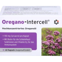 OREGANO-INTERCELL magensaftresistente Weichkapseln 60 Stück