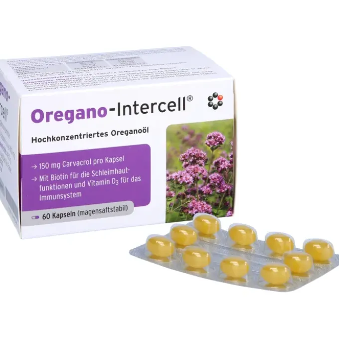 OREGANO-INTERCELL magensaftresistente Weichkapseln 60 Stück