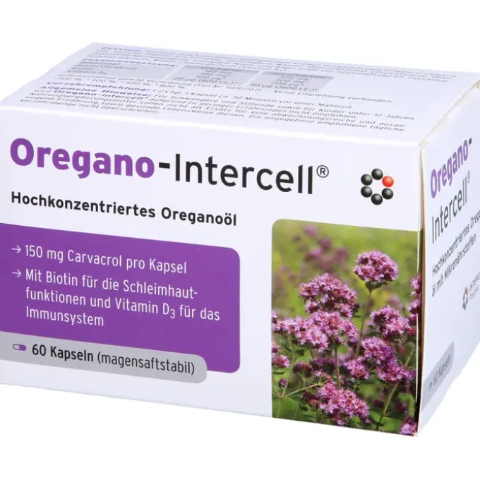 OREGANO-INTERCELL magensaftresistente Weichkapseln 60 Stück