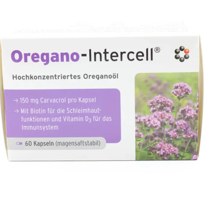 OREGANO-INTERCELL magensaftresistente Weichkapseln 60 Stück