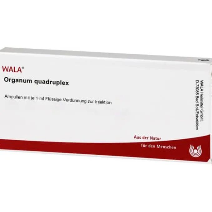 ORGANUM quadruplex Ampullen 10X1 ml