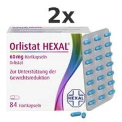 ORLISTAT HEXAL 60 mg Hartkapseln Set 2x84St
