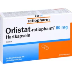 ORLISTAT-ratiopharm 60 mg Hartkapseln 42 St