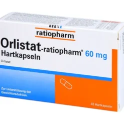 ORLISTAT-ratiopharm 60 mg Hartkapseln 42 St