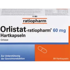 ORLISTAT-ratiopharm 60 mg Hartkapseln 84 St