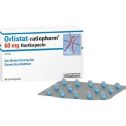 ORLISTAT-ratiopharm 60 mg Hartkapseln 84 St