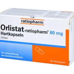 ORLISTAT-ratiopharm 60 mg Hartkapseln 84 St