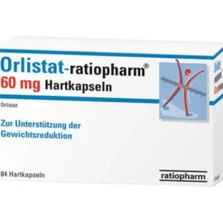 ORLISTAT-ratiopharm 60 mg Hartkapseln 84 St