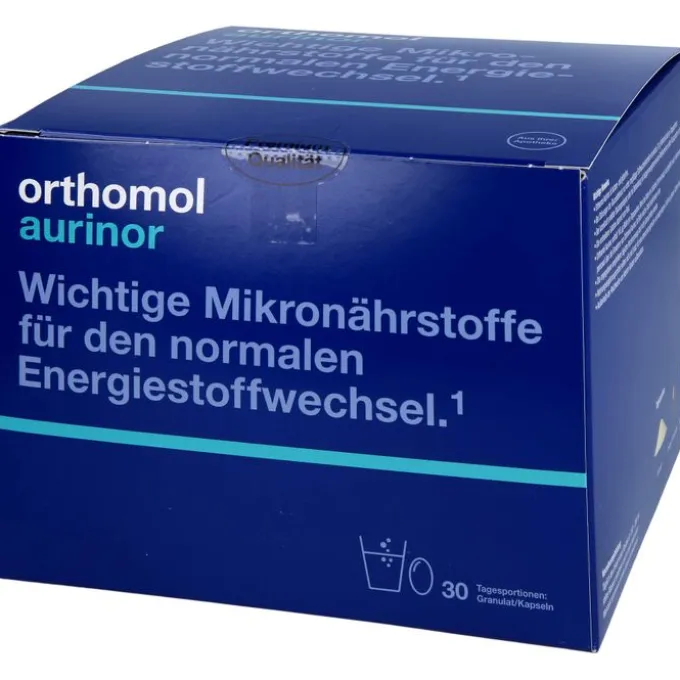 ORTHOMOL aurinor Granulat/Kaps.Kombipack. 30 Stück