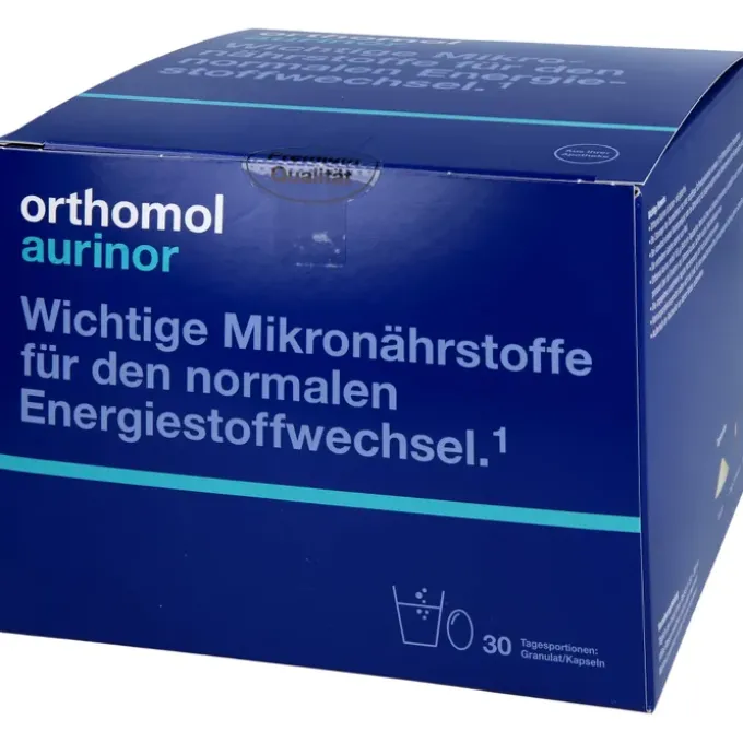 ORTHOMOL aurinor Granulat/Kaps.Kombipack. 30 Stück