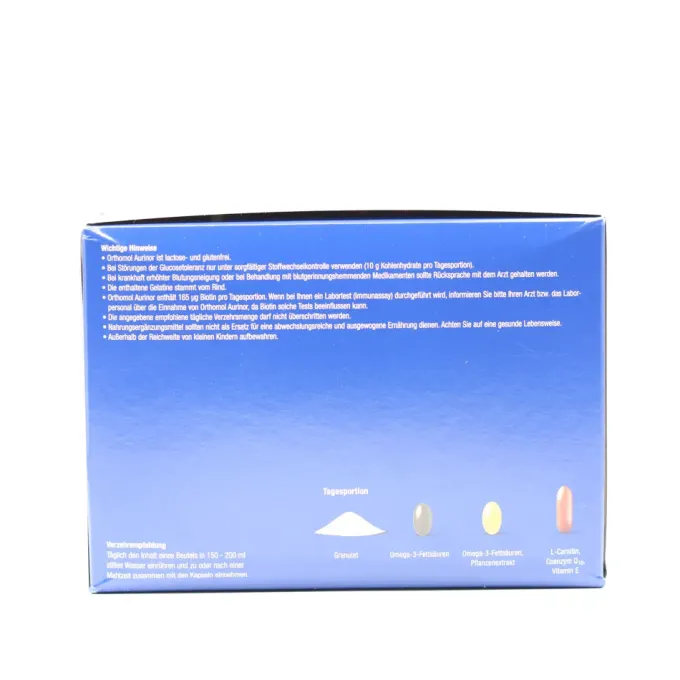 ORTHOMOL aurinor Granulat/Kaps.Kombipack. 30 Stück
