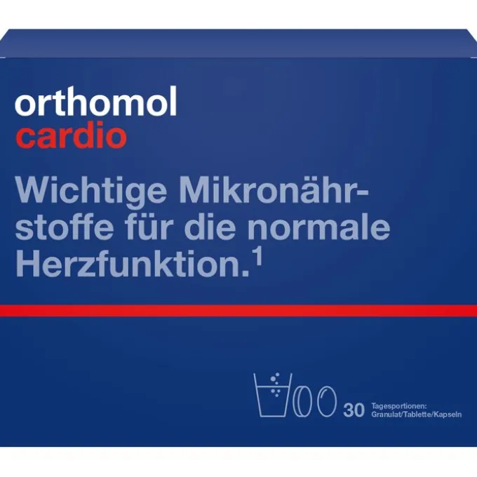 ORTHOMOL Cardio Granulat/Kaps./Tabl.Kombipack. 1 Stück