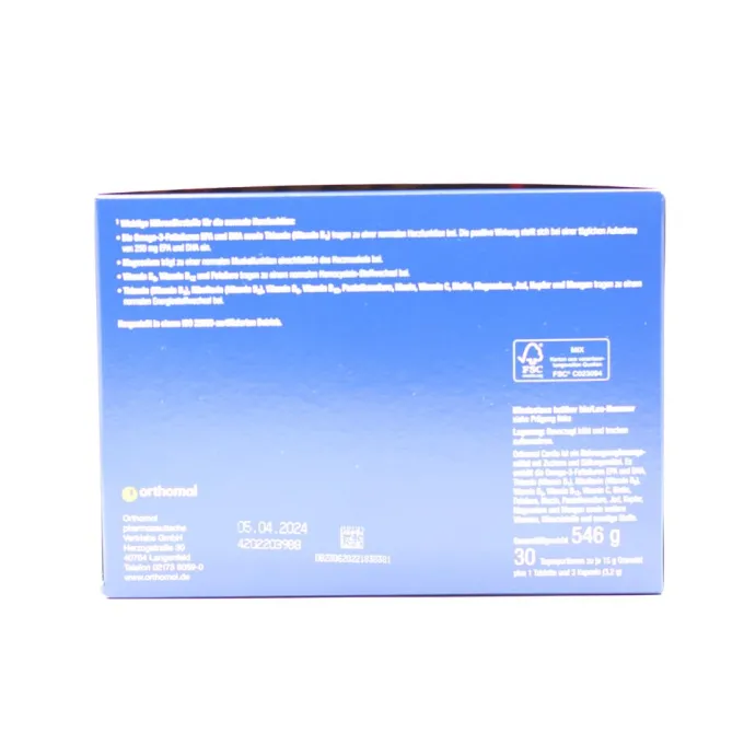 ORTHOMOL Cardio Granulat/Kaps./Tabl.Kombipack. 1 Stück