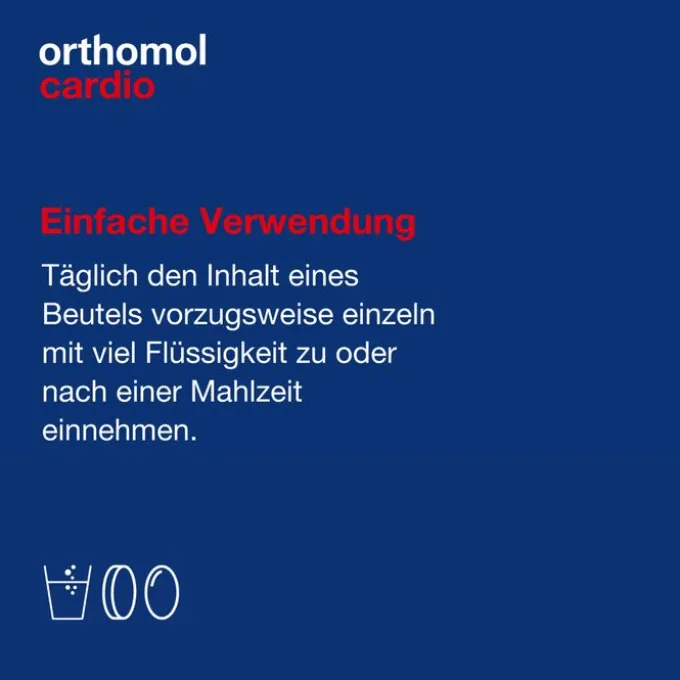 ORTHOMOL Cardio Granulat/Kaps./Tabl.Kombipack. 1 Stück