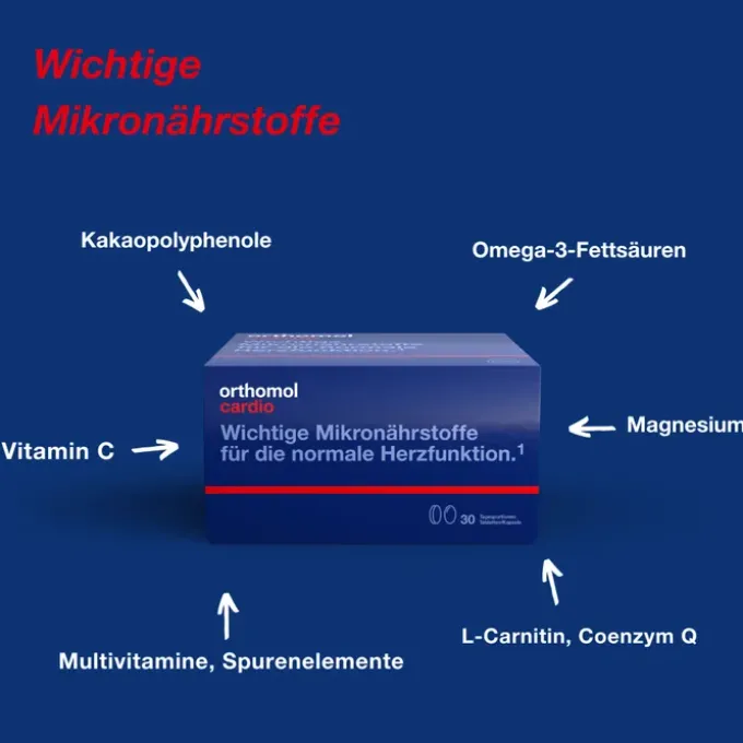ORTHOMOL Cardio Tabletten/Kapseln Kombipackung 1Stück