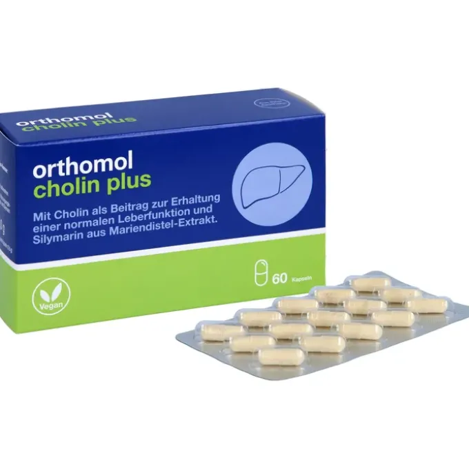ORTHOMOL Cholin Plus Kapseln 60 Stück