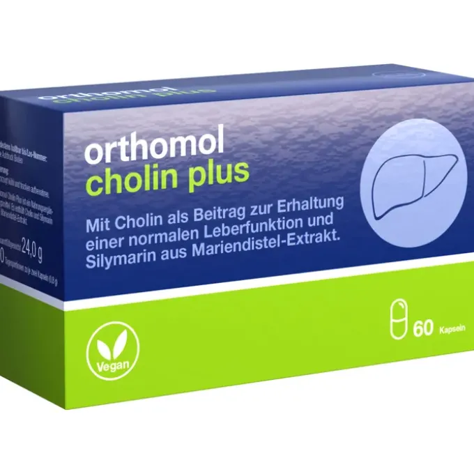 ORTHOMOL Cholin Plus Kapseln 60 Stück
