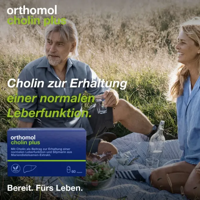 ORTHOMOL Cholin Plus Kapseln 60 Stück