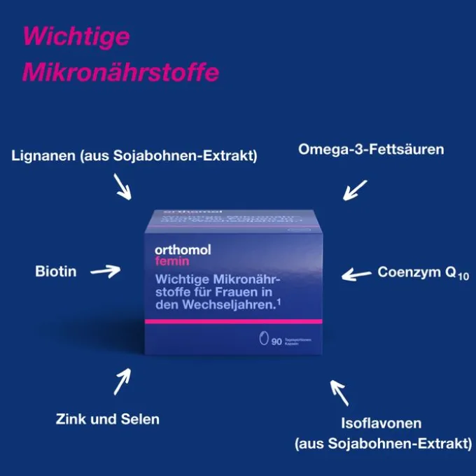 ORTHOMOL Femin Kapseln 180 Stück