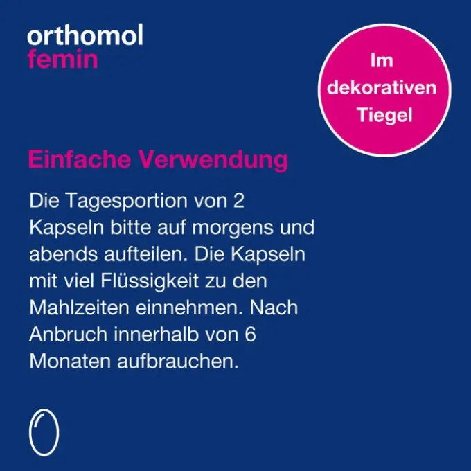 ORTHOMOL Femin Kapseln 180 Stück