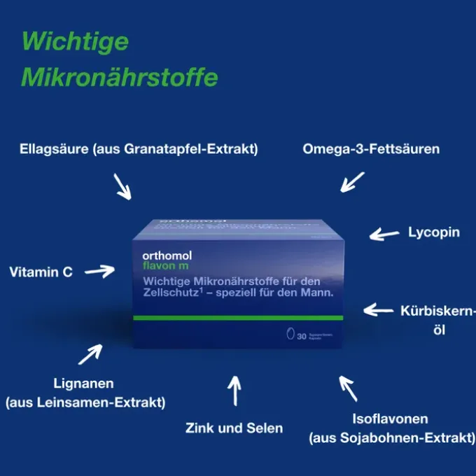 ORTHOMOL Flavon M Kapseln 60 Stück