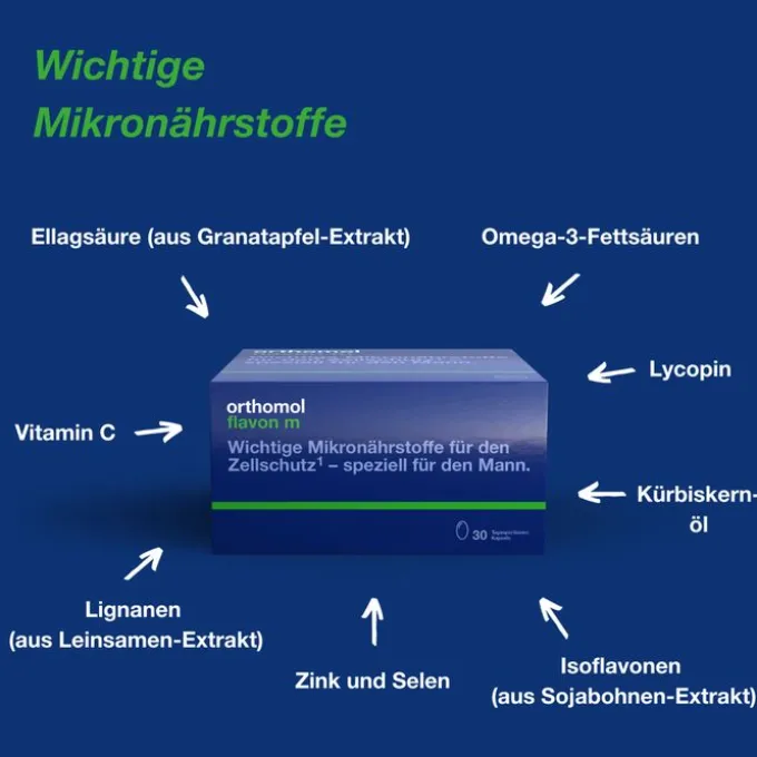 ORTHOMOL Flavon M Kapseln 60 Stück