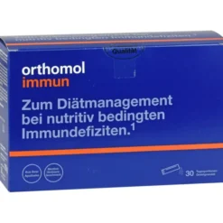 ORTHOMOL Immun Direktgranulat Himbeer/Menthol 30 Stück