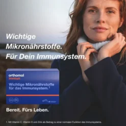 ORTHOMOL Immun Direktgranulat Himbeer/Menthol 30 Stück