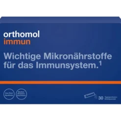 ORTHOMOL Immun Direktgranulat Himbeer/Menthol 30 Stück