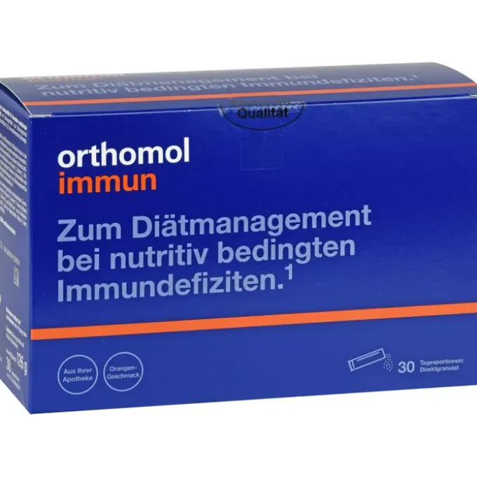 ORTHOMOL Immun Direktgranulat Orange 30 Stück