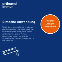ORTHOMOL Immun Direktgranulat Orange 30 Stück