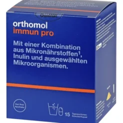 ORTHOMOL Immun pro Granulat/Kapseln Kombipack. 15 Stück