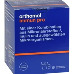 ORTHOMOL Immun pro Granulat/Kapseln Kombipack. 15 Stück