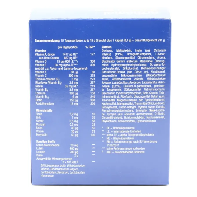 ORTHOMOL Immun pro Granulat/Kapseln Kombipack. 15 Stück