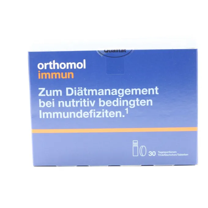 ORTHOMOL Immun Trinkfläschchen/Tabl.Kombipack. 30 Stück