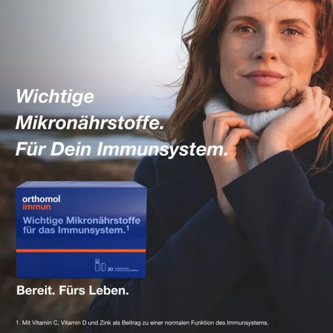 ORTHOMOL Immun Trinkfläschchen/Tabl.Kombipack. 30 Stück