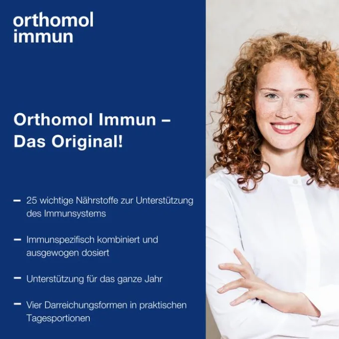 ORTHOMOL Immun Trinkfläschchen/Tabl.Kombipack. 30 Stück