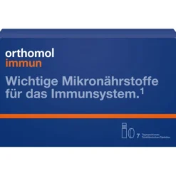 ORTHOMOL Immun Trinkfläschchen/Tabl.Kombipack. 7 Stück