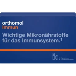 ORTHOMOL Immun Trinkfläschchen/Tabl.Kombipack. 7 Stück