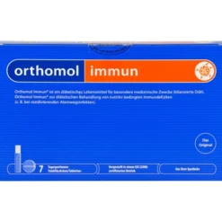 ORTHOMOL Immun Trinkfläschchen/Tabl.Kombipack. 7 Stück