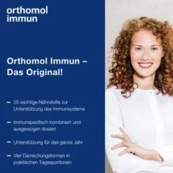ORTHOMOL Immun Trinkfläschchen/Tabl.Kombipack. 7 Stück