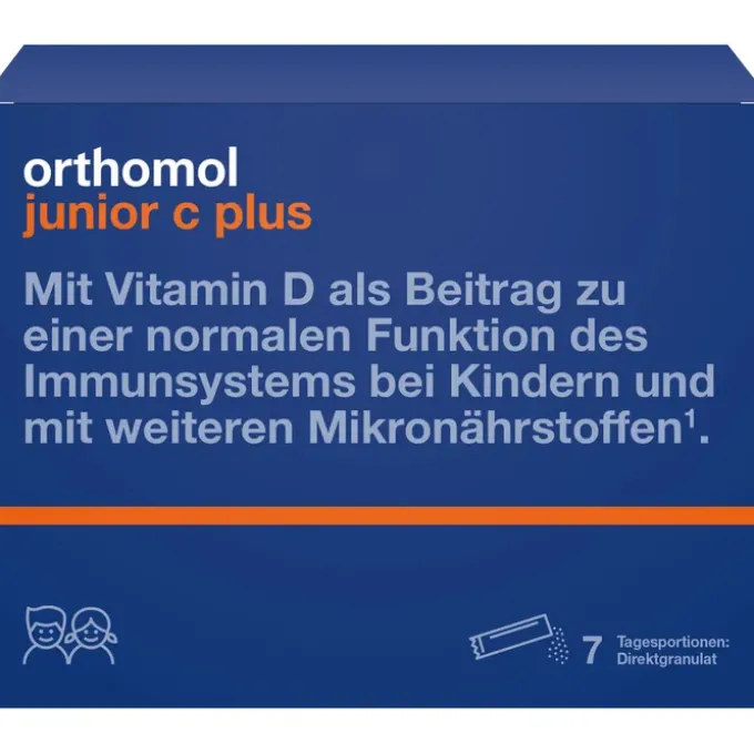 ORTHOMOL Junior C plus Granulat 7 Stück